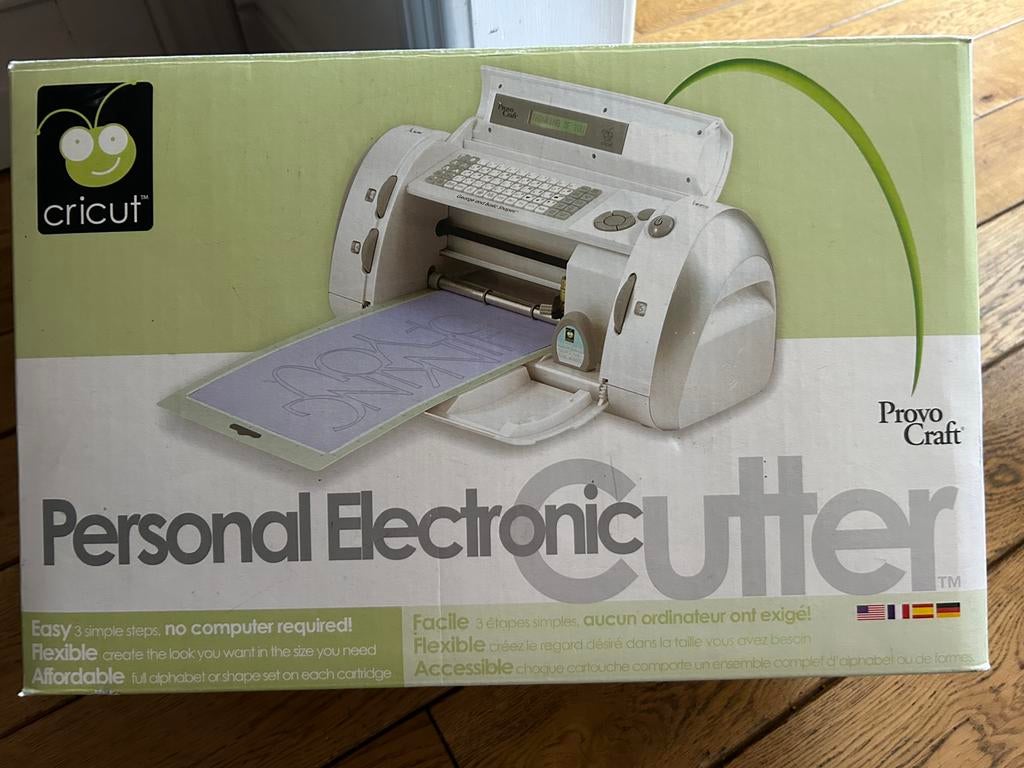 Cricut personal cutter, Ophalen of Verzenden, Gebruikt