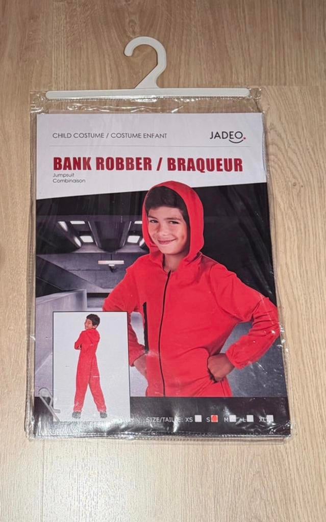 Carnavalpak Bank Robber, Ophalen, Zo goed als nieuw