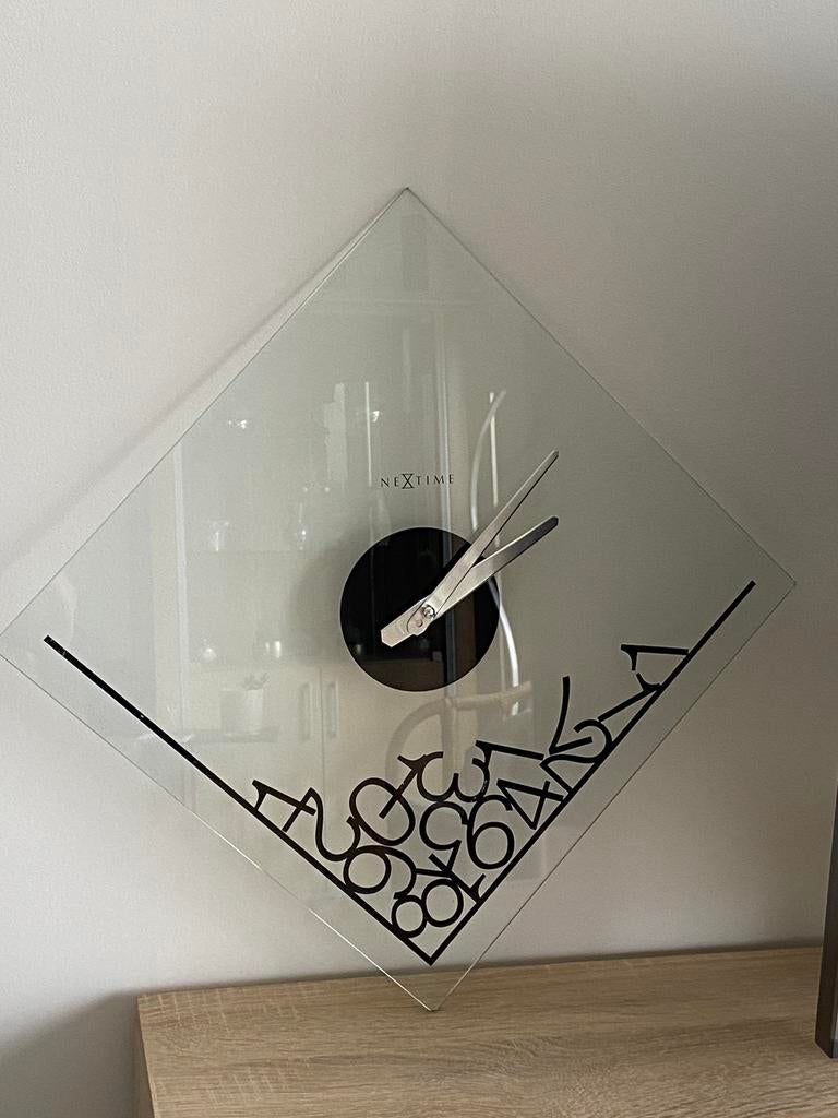 Horloge suspendue en verre, Enlèvement, Comme neuf