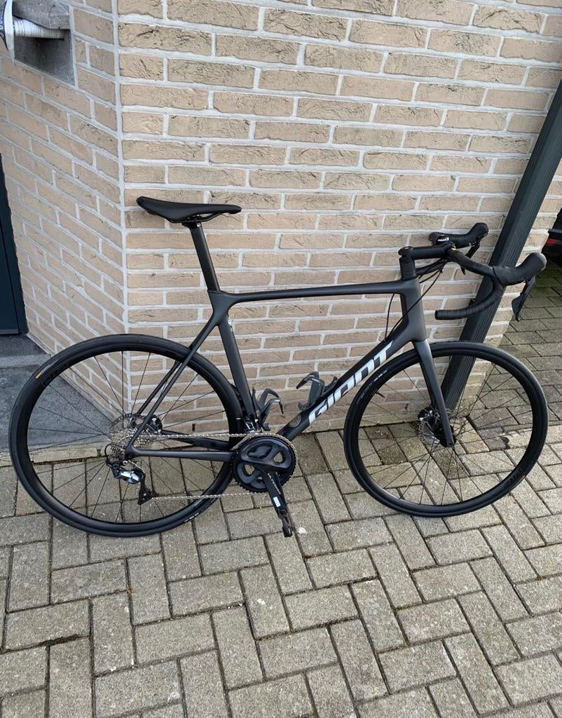 Giant TCR Advanced 1 Disc-Pro Compact XL Gunmetal Black, Fietsen en Brommers, Ophalen, Zo goed als nieuw, Giant
