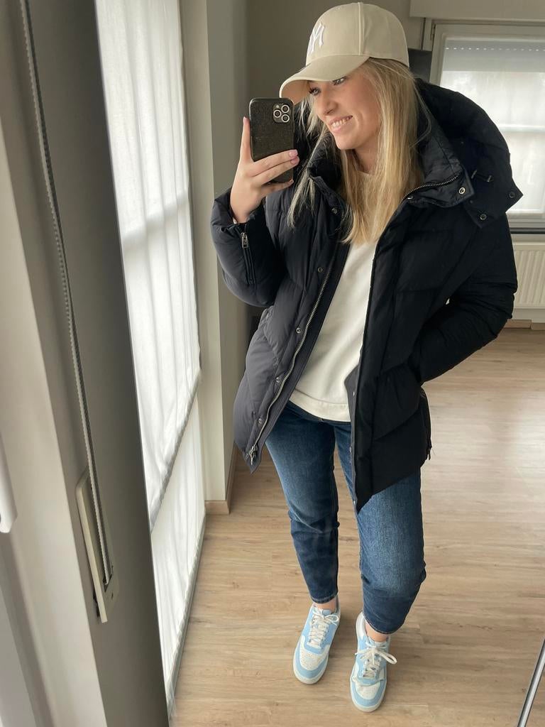 Woolrich jas, Enlèvement ou Envoi, Comme neuf, Taille 38/40 (M), Noir