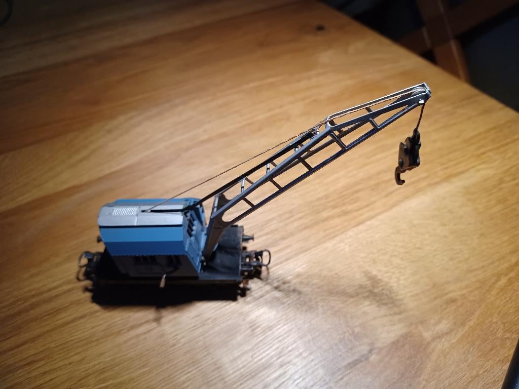 Märklin Wagon Grue Krupp 4611 Métal + boite originale, Enlèvement ou Envoi, Comme neuf, Wagon, Märklin