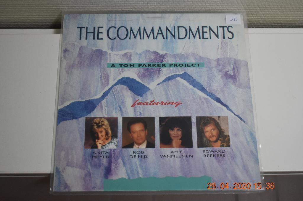 LP : The Commandments - A tom parker project featuring, Ophalen of Verzenden, Gebruikt