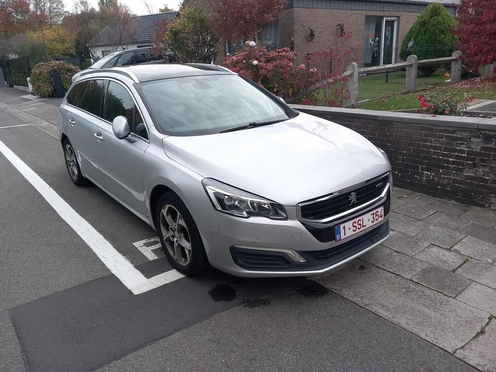 Peugeot 508 SW 1.6 BlueHDi Allure S&S, Auto's, Particulier, Zilver of Grijs, 85 kW, Break
