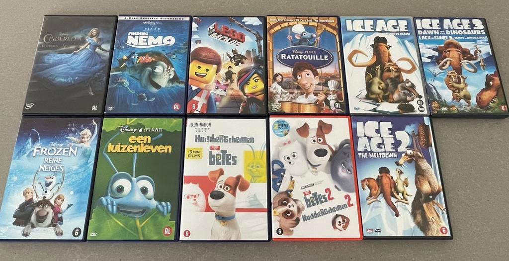 De beste Dvd’s Disney/ Pixar, zie omschrijving, Cd's en Dvd's, Ophalen of Verzenden, Zo goed als nieuw