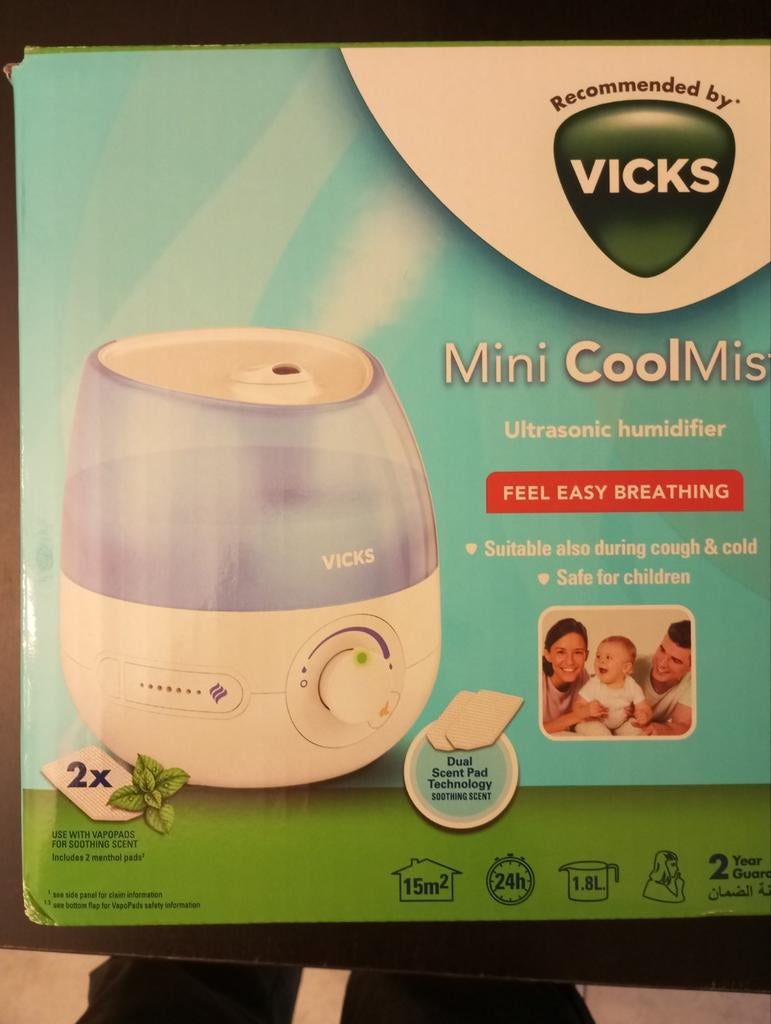 Humidificateur à ultrasons Mini Coolmist, Enlèvement ou Envoi, Comme neuf