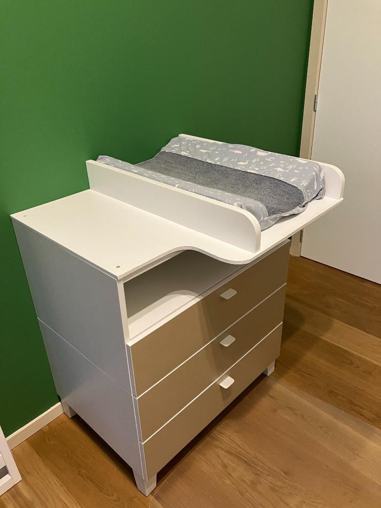 Verzorgingstafel voor op Ikea Platsa kast, Espace pour les pieds, Comme neuf, Enlèvement, 75 à 100 cm