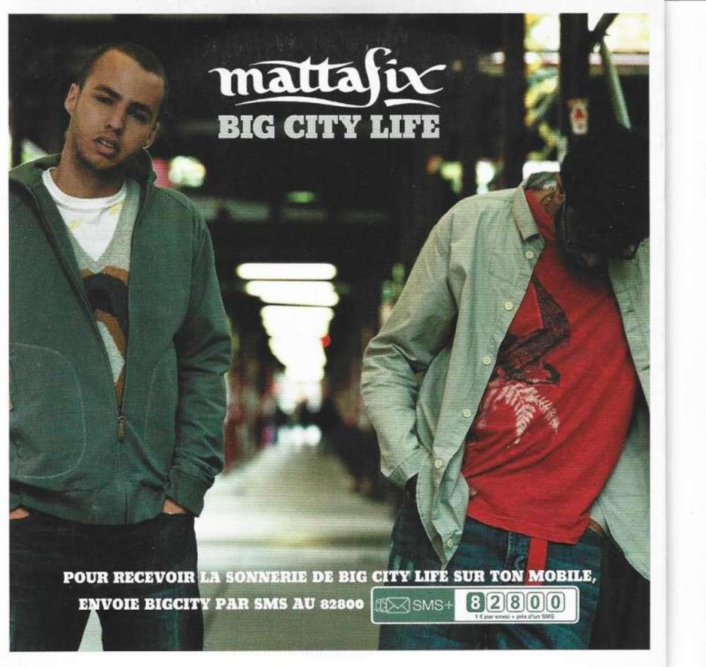 2 CD singles Mattafix, CD & DVD, Enlèvement ou Envoi, Comme neuf, Hip-hop et Rap