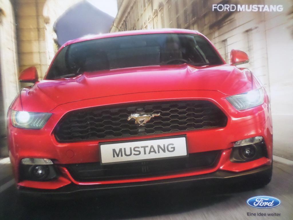 Ford Mustang DUITS 2015 brochure, Boeken, Ophalen of Verzenden, Ford
