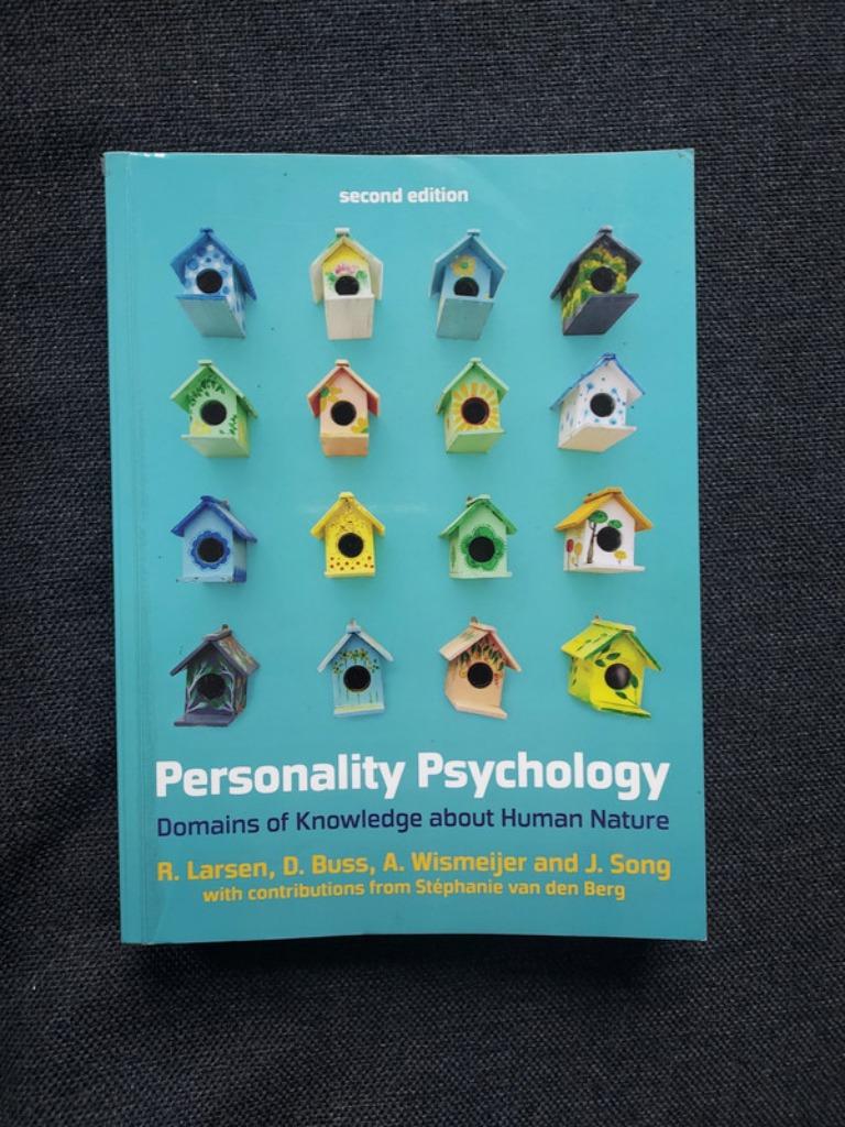 Personality Psychology - R Larsen & D Buss, Ophalen of Verzenden, Gelezen, Hogeschool, R Larsen & D Buss