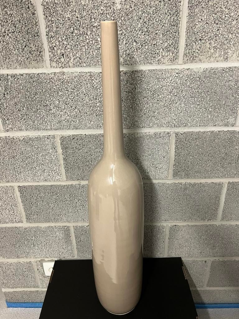 Grand vase beige clair 93 cm, Enlèvement, Neuf, Autres matériaux, 75 cm ou plus