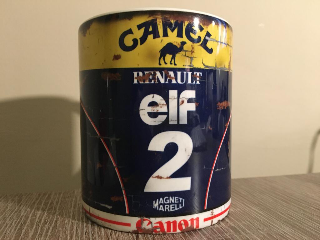 Alain Prost Renault mok Vintage olie F1 Autosport NIEUW, Enlèvement ou Envoi, Neuf, ForTwo