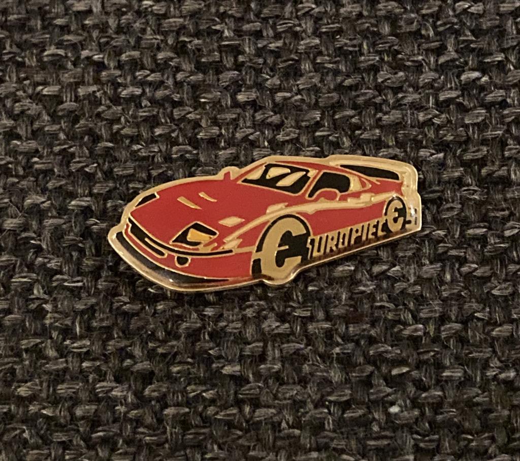 PIN - FERRARI - SPORTWAGEN - RACEWAGEN - AUTO - VOITURE, Envoi, Utilisé, Transport, Insigne ou Pin's