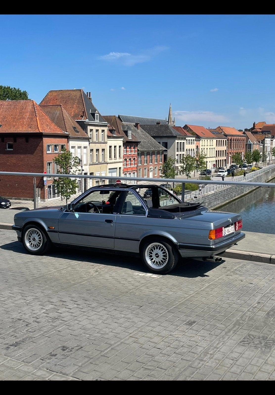 Bmw e30 baur 320 i, Autos, Ordinateur de bord, Cabriolet, Boîte manuelle, 2 portes