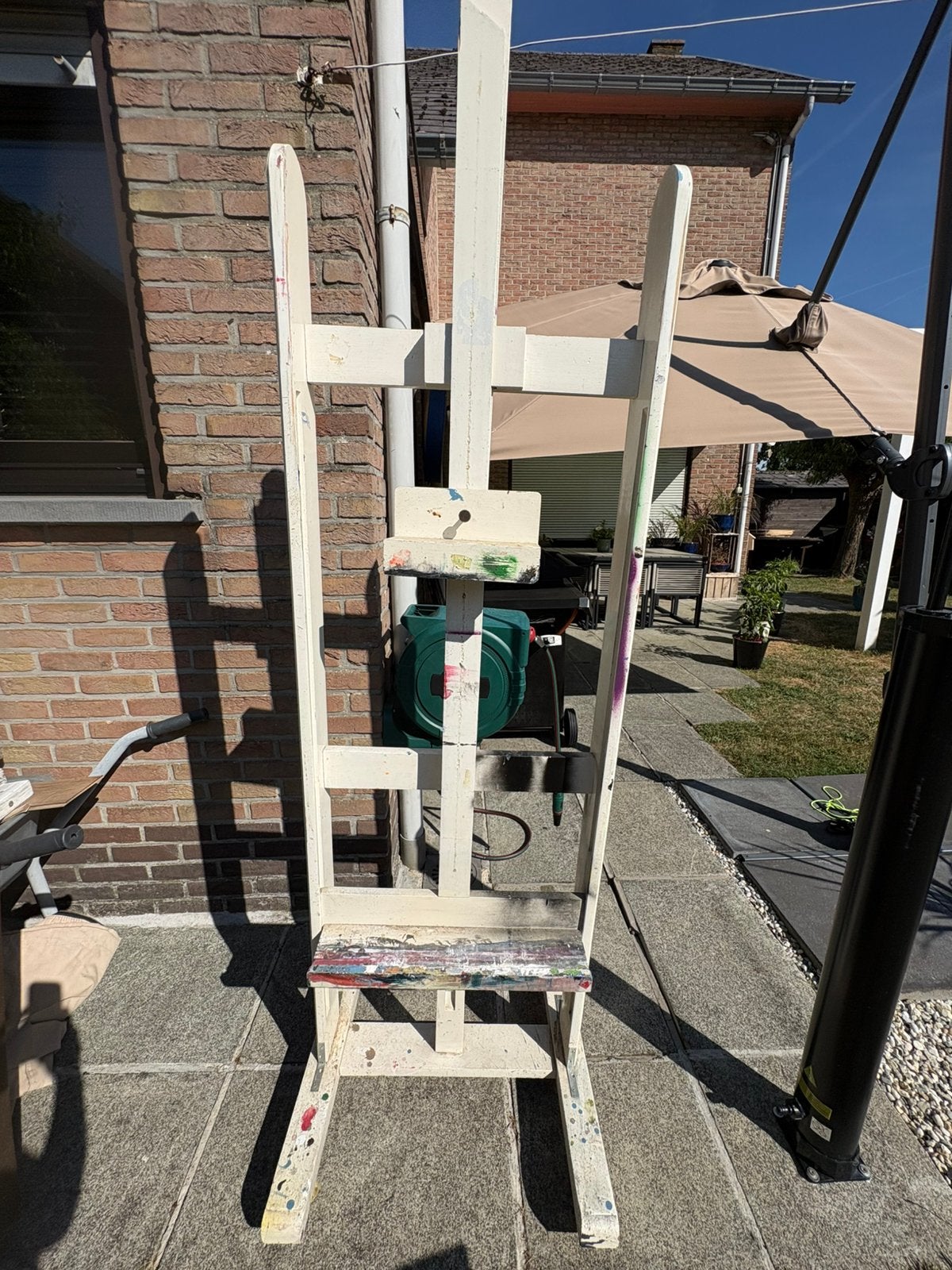 Schildersezel, Hobby en Vrije tijd, Ophalen, Gebruikt