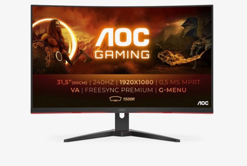 AOC - Moniteur de jeu incurvé Full HD - 240 Hz - 32 pouces, Informatique & Logiciels, Moniteurs, Gaming, HDMI, Moins de 1 ms, VA