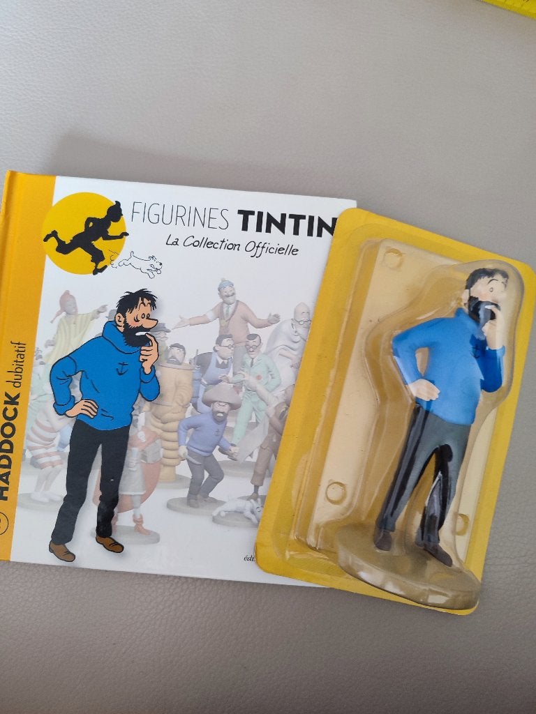 N2 collection officielle figurines Tintin Capitaine Haddock, Collections, Enlèvement ou Envoi, Tintin, Neuf, Statue ou Figurine
