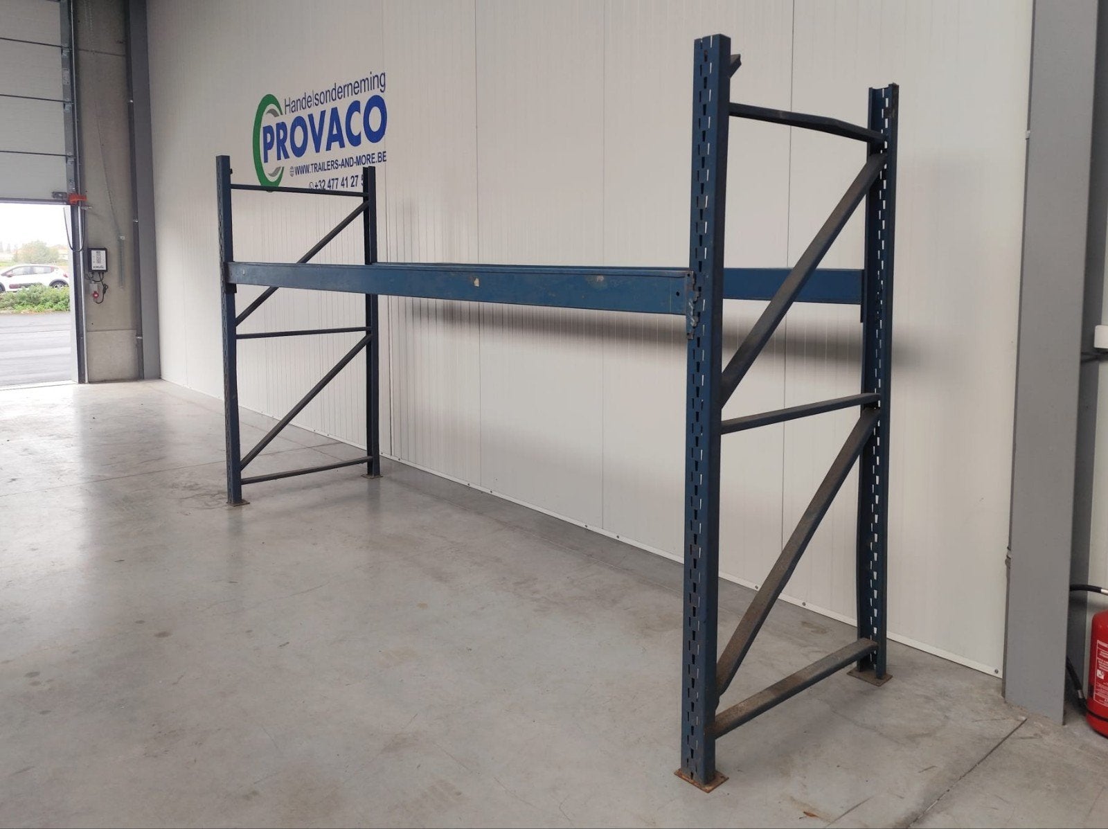 palletrek - palletstelling, Ophalen