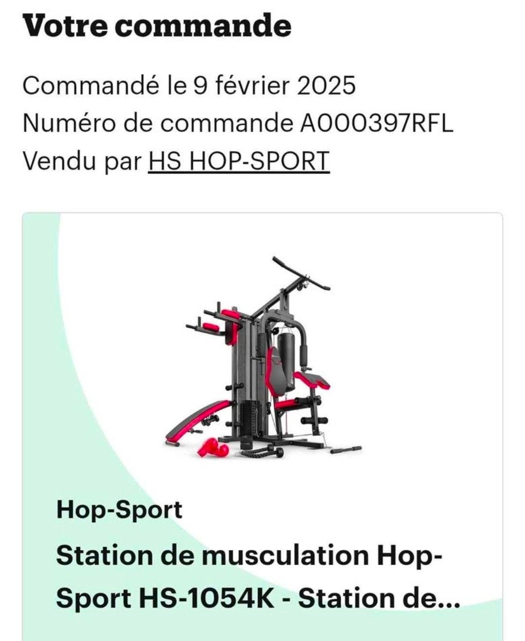 Station de musculation