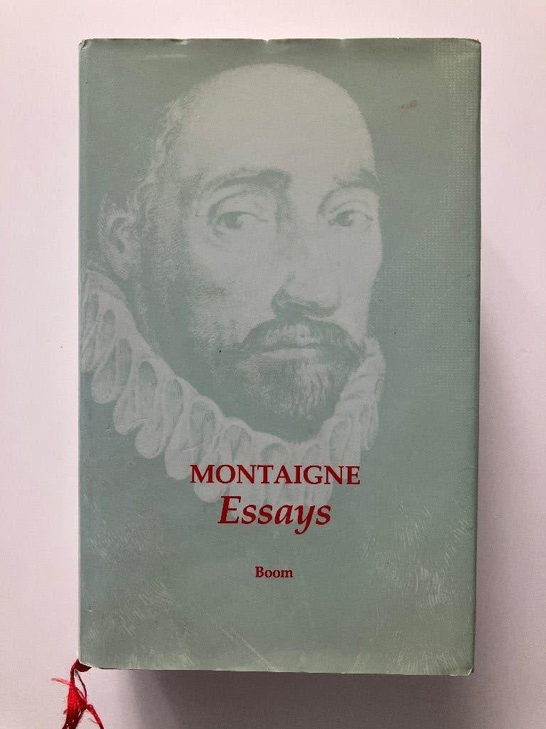 Montaigne - Essays (Boom, 1997), Boeken, Ophalen