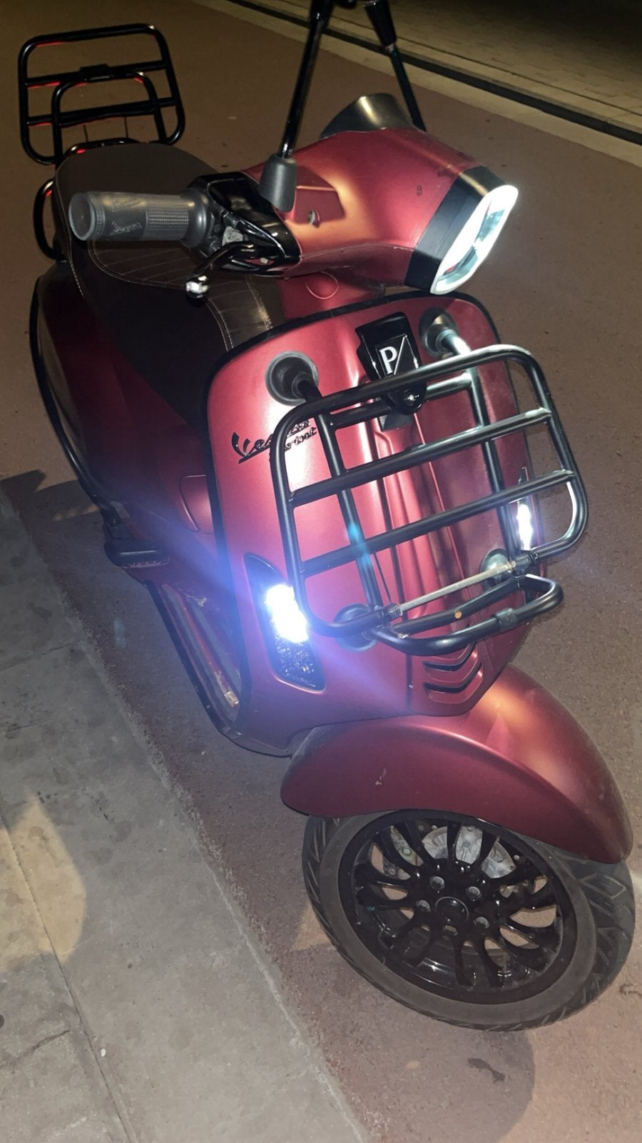 Vespa sprint, Enlèvement, Comme neuf