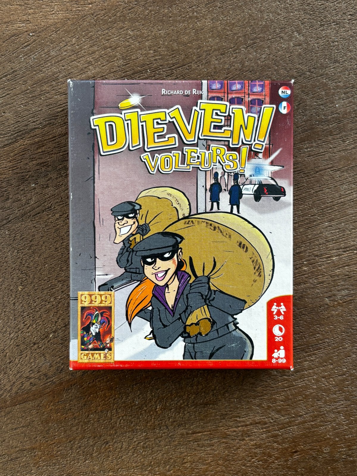 Dieven, Hobby en Vrije tijd, Gezelschapsspellen | Kaartspellen, Drie of vier spelers, Ophalen, Gebruikt