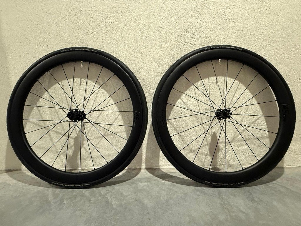 NIEUW: Vision SC45 i23 Carbon Wielset Disc + Schwalbe banden, Fietsen en Brommers, Fietsonderdelen, VISION, Nieuw, Racefiets, Carbon
