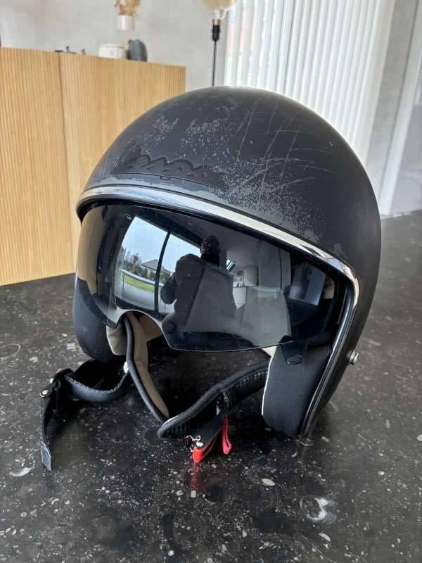 IXS jet helm maat Medium, Ophalen of Verzenden, Zo goed als nieuw, Medium, Ixs