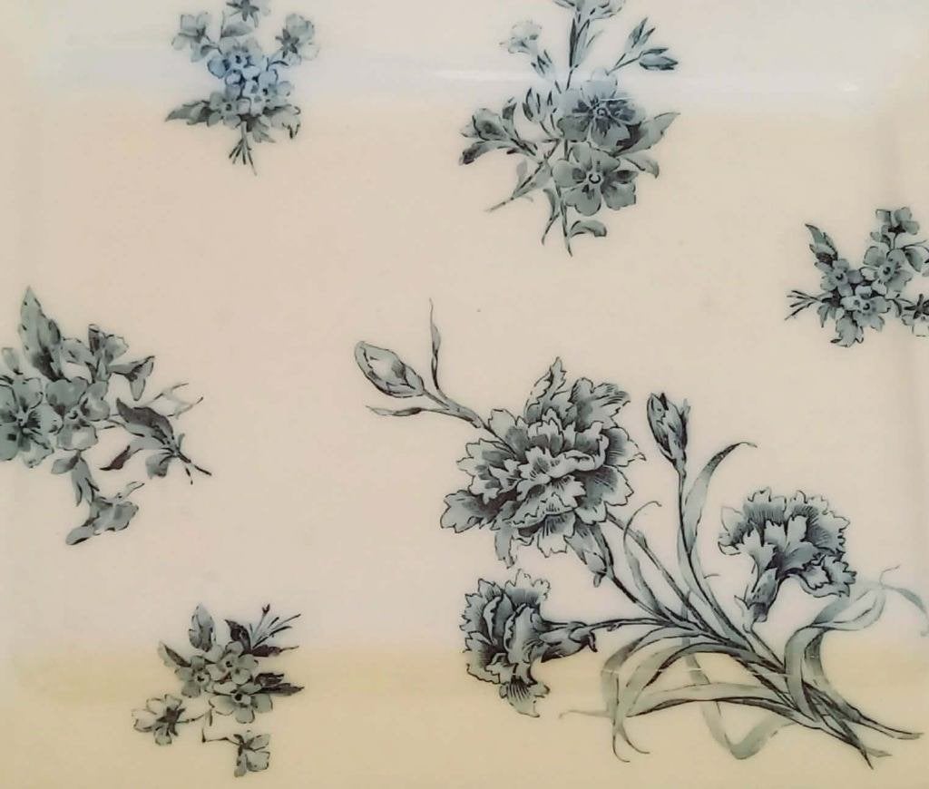 PLAT FAIENCE SARREGUEMINES "PRETORIA", Enlèvement
