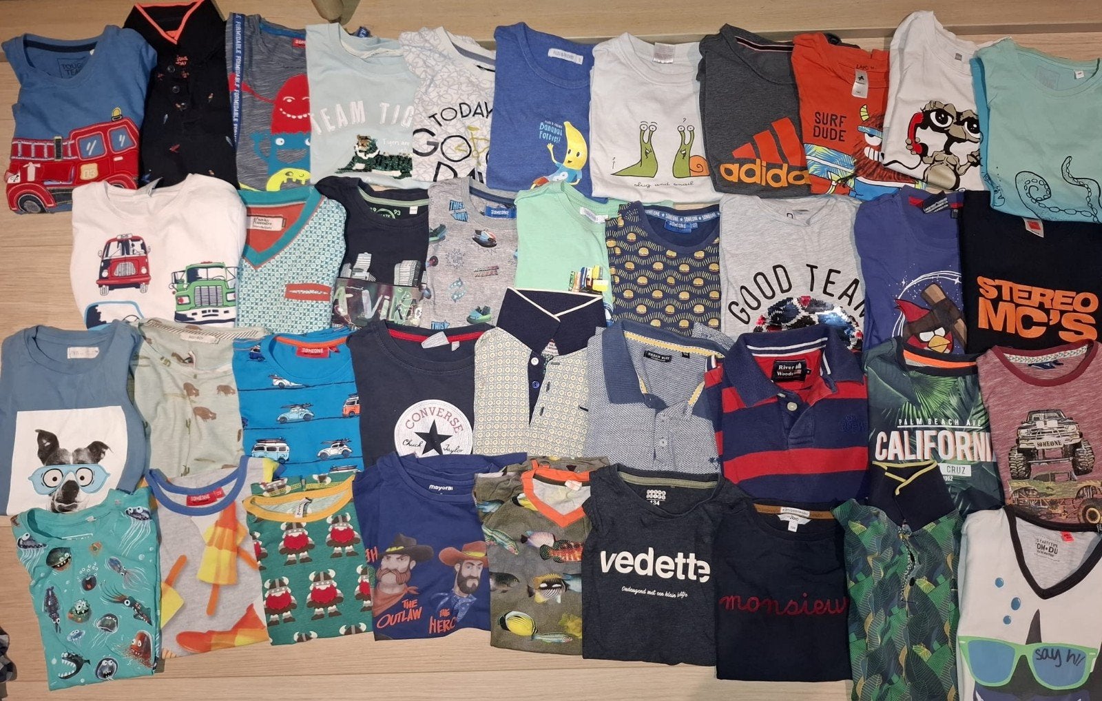 toffe t-shirts 8 - 10 jaar, Enfants & Bébés, Enlèvement ou Envoi, Utilisé