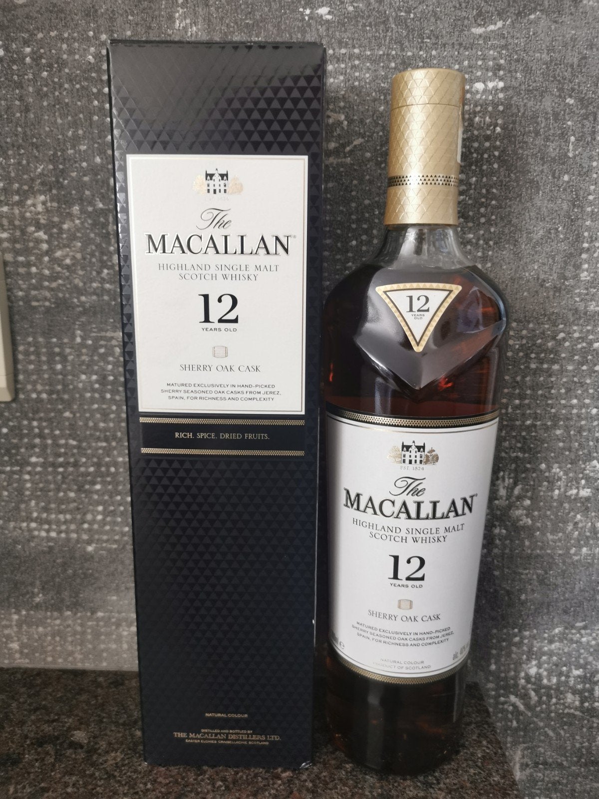 Macallan 12 Years Sherry oak, Verzamelen, Ophalen of Verzenden