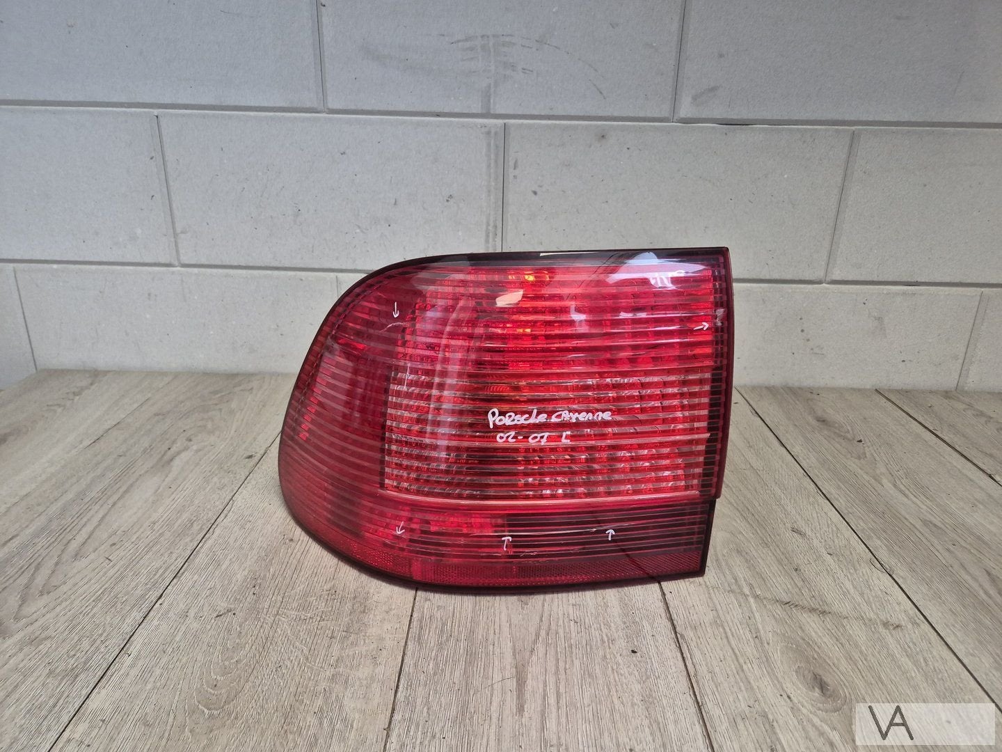 Achterlicht links Porsche Cayenne 2002 - 2007 €100 plekjes, Gebruikt, -, -, Porsche