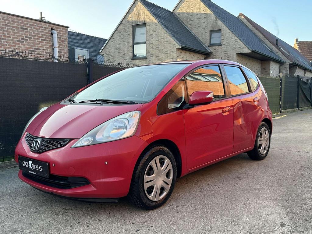 Honda Jazz Honda Jazz 1.4 Benzine|Automaat|Digitale Airco|Ga, Auto's, Automaat, Euro 5, Gebruikt, Zwart