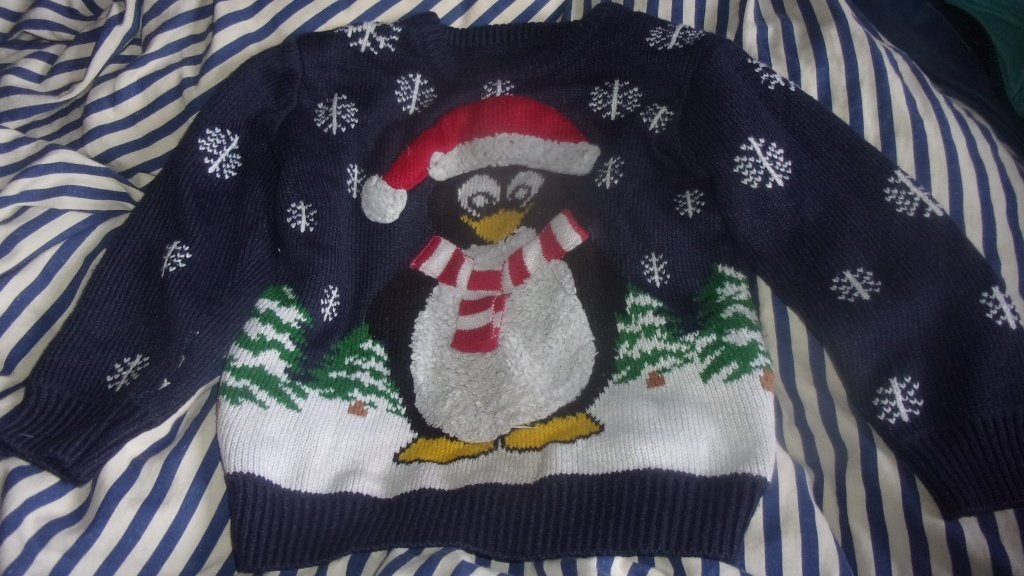 Pull enfant mery chrstmas unisexe 4/5 ans, Enfants & Bébés, Enlèvement ou Envoi