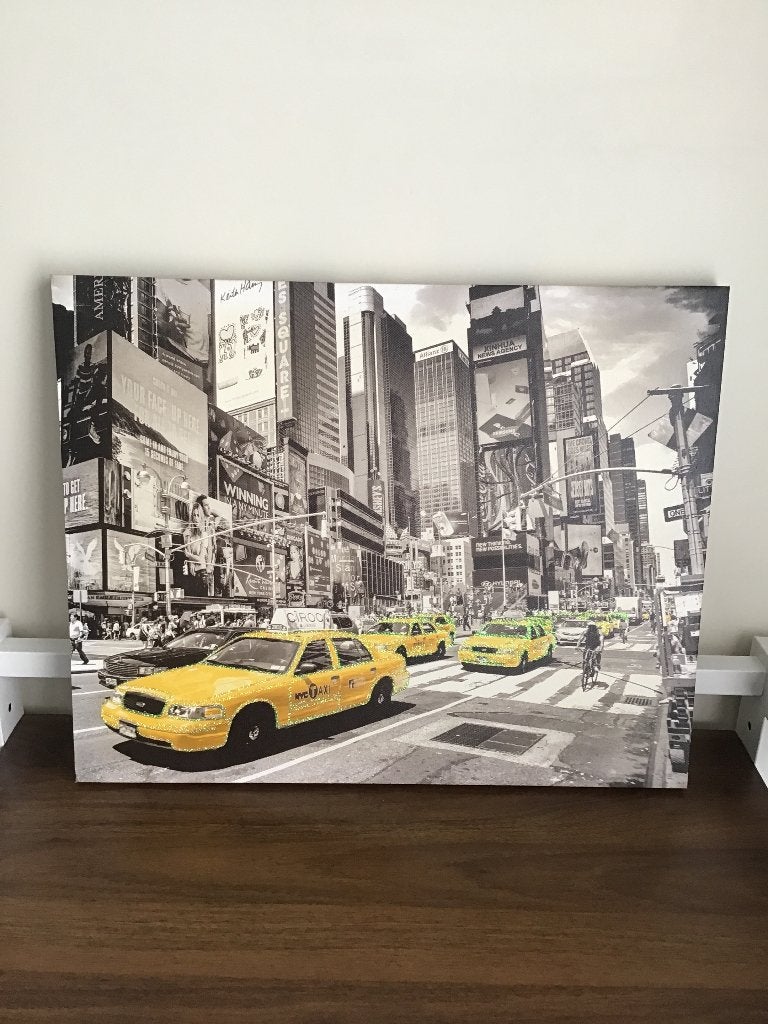 Canvas New York., Ophalen, Zo goed als nieuw, 50 cm, 40 cm