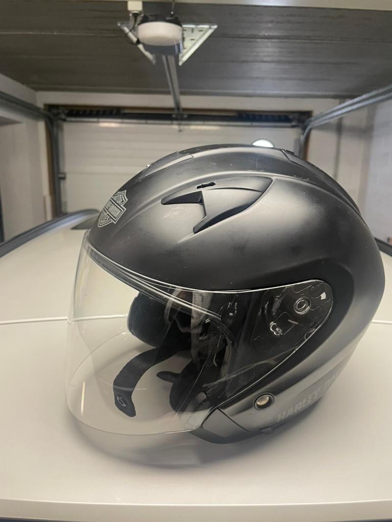 Harley Davidson helm maat M, Motoren, Ophalen of Verzenden, M