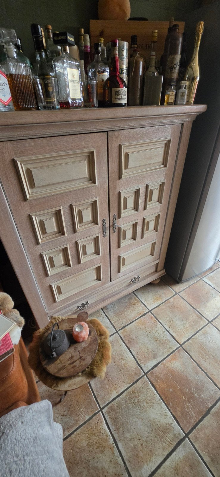 dressoir en servieskast, Ophalen, Gebruikt, Eikenhout, Met lade(s)