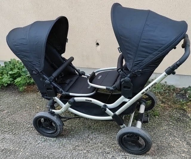Poussette double/ buggy voor 2, Ophalen of Verzenden, Zo goed als nieuw, Kinderwagen of Buggy