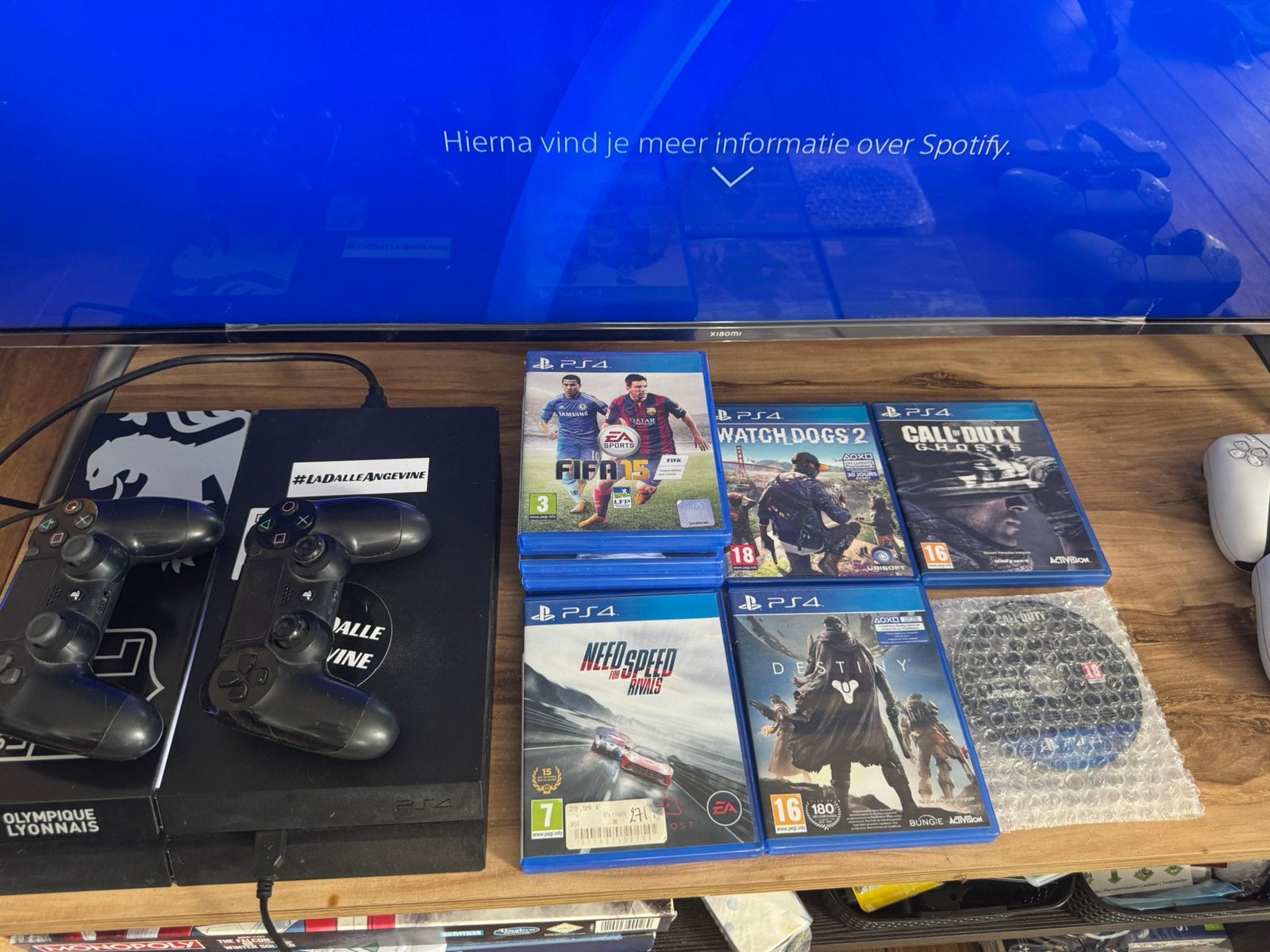 Playstation 4 met 10 games, Ophalen of Verzenden, Zo goed als nieuw