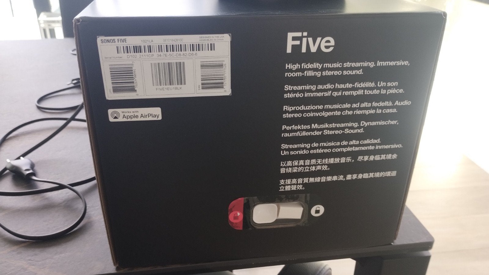 sonos five, TV, Hi-fi & Vidéo, Compatible son surround/home cinéma, Subwoofer, Sorento, Comme neuf