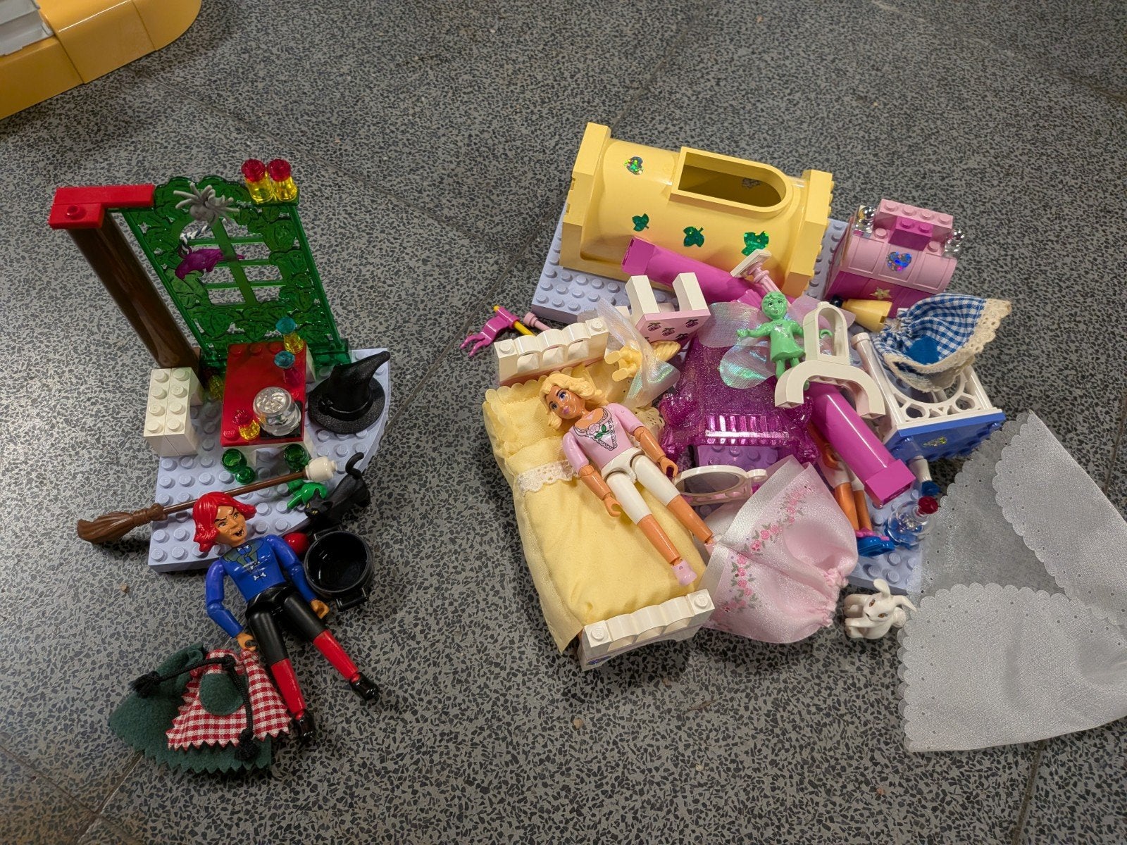 Lego Belville set prinses 5805 en heks 5804, Ophalen, Lego
