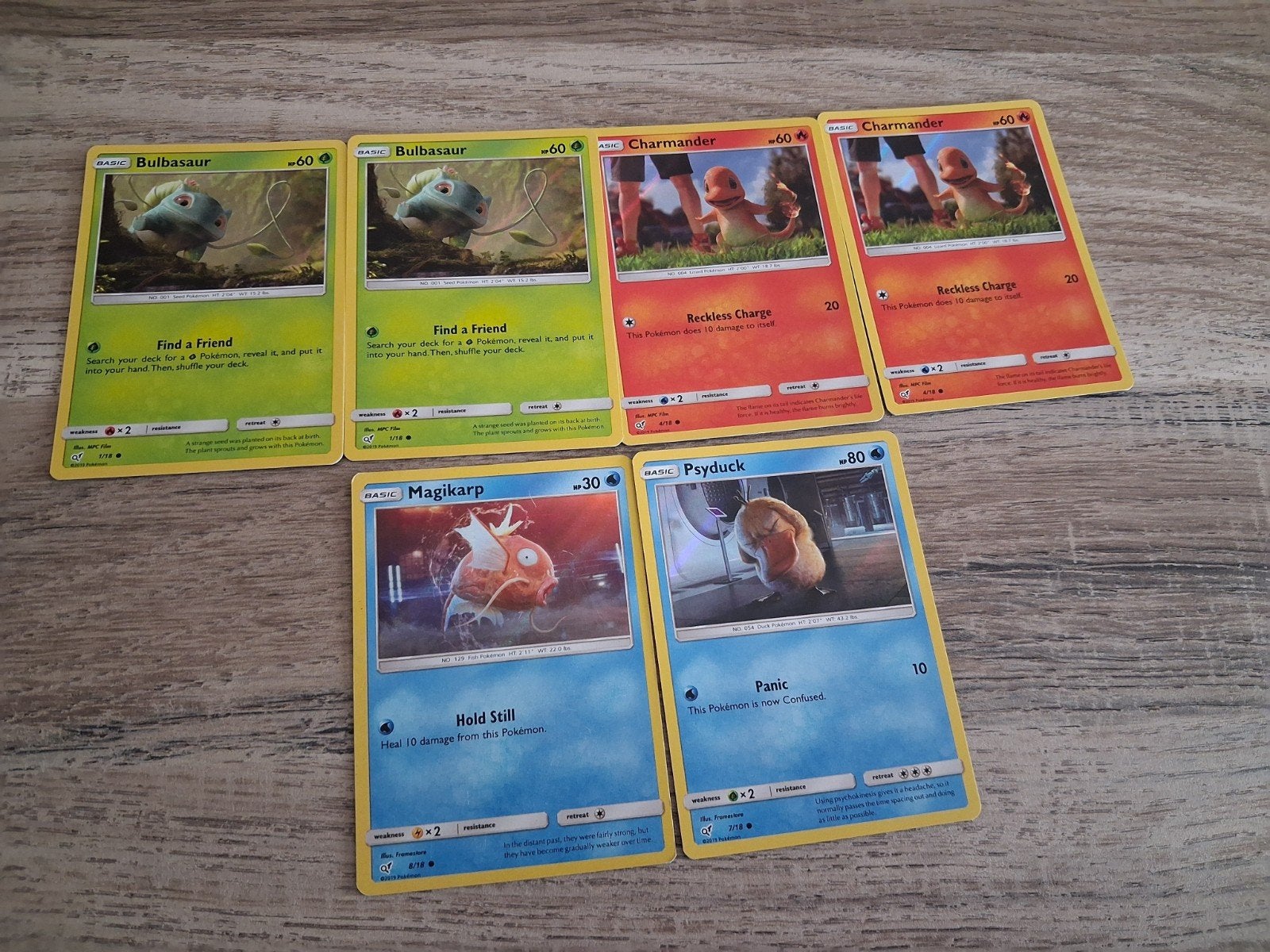 Pokemon Detective Pikachu kaarten 6 stuks., Hobby en Vrije tijd, Verzamelkaartspellen | Pokémon, Ophalen
