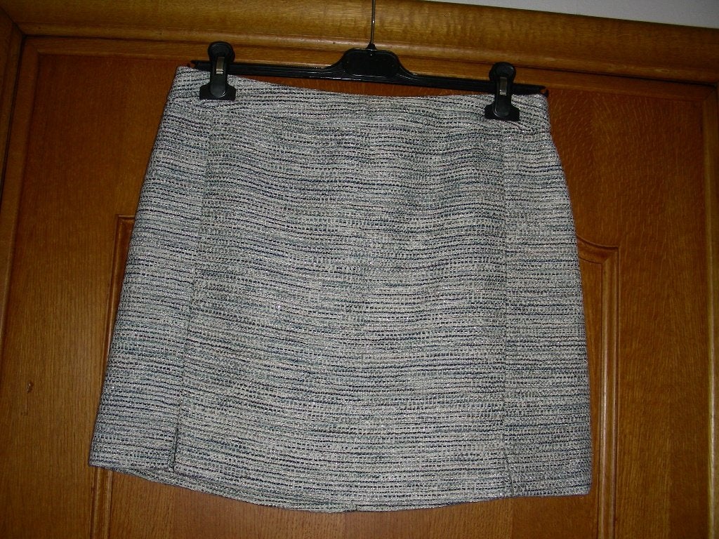 Rokje (blauw, ecru, goud) winterrokje, Mer du Nord, 40, Maat 38/40 (M), Meerkleurig, Ophalen of Verzenden, Zo goed als nieuw