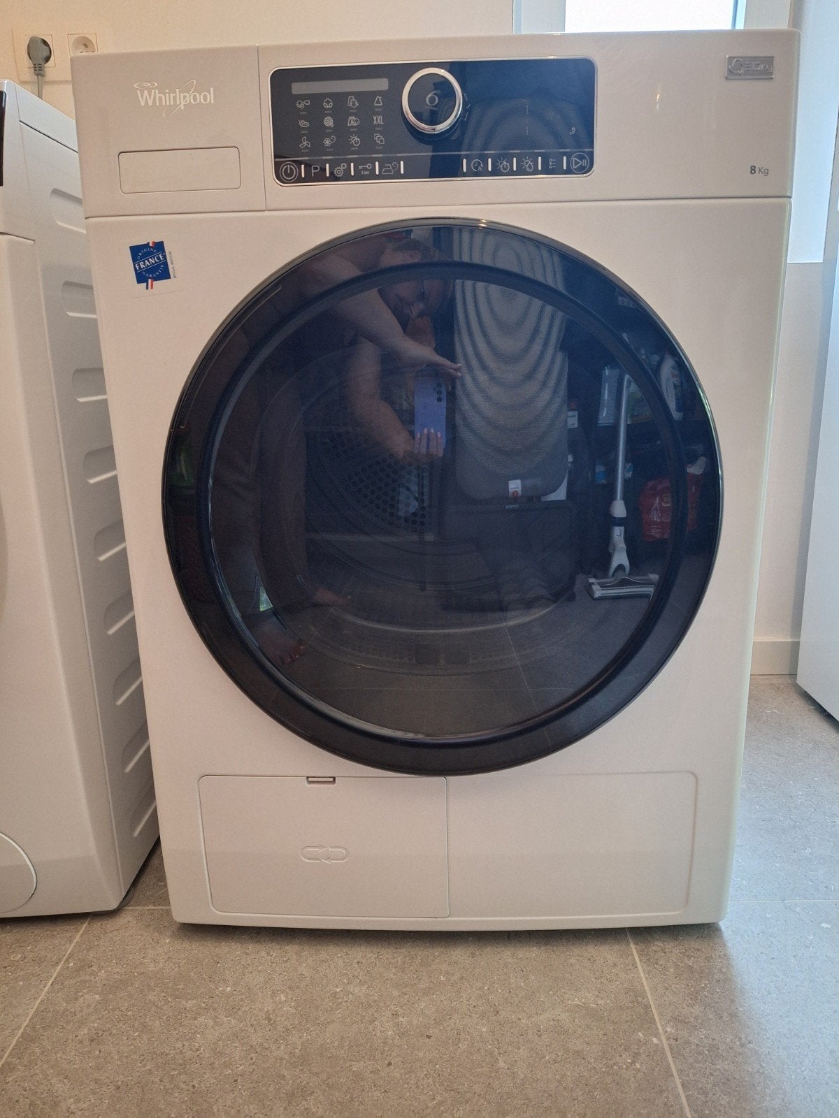 Droogkast warmtepomp 8kg whirlpool, Elektronische apparatuur, Ophalen
