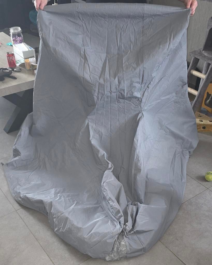 Motor cover buiten grijs., Ophalen