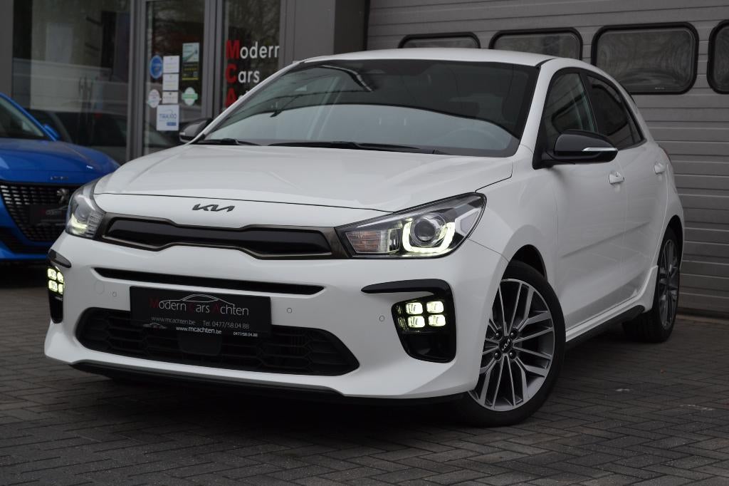 Kia Rio 1.0 Benzine "GT Line" * Carplay * Verwarmd stuur, Voorwielaandrijving, 450 kg, https://public.car-pass.be/vhr/11056377-ec1f-4a6b-ad88-beda7176a678