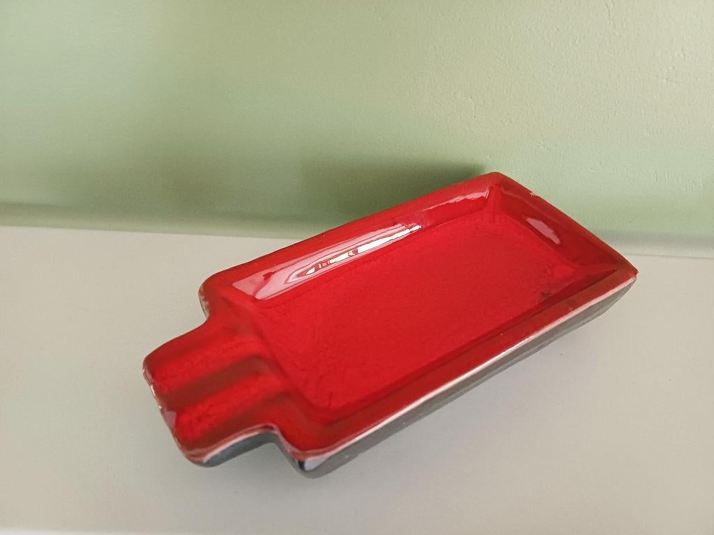 Vintage asbak keramiek jaren 60 – 70, Ophalen of Verzenden, Asbak