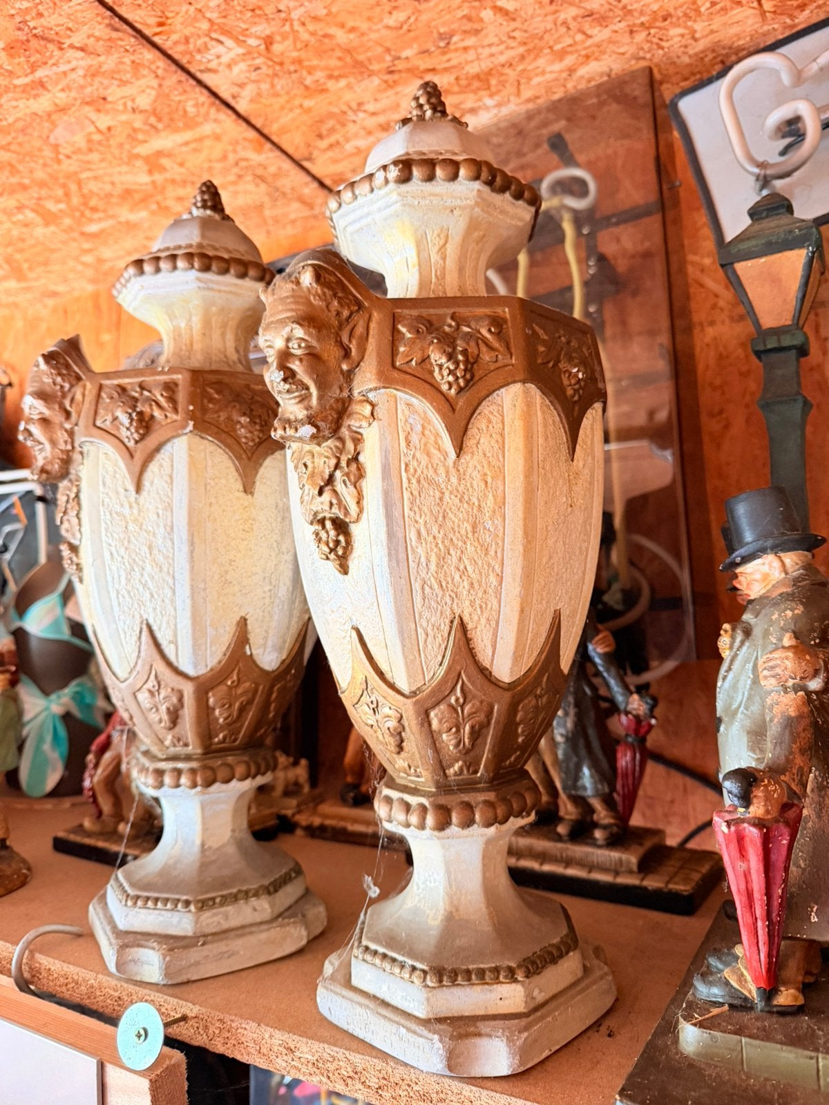 Tich vandenbalck,Retro,VintageArt Brabaconne,schouwgarnituur, Antiek en Kunst, Ophalen of Verzenden