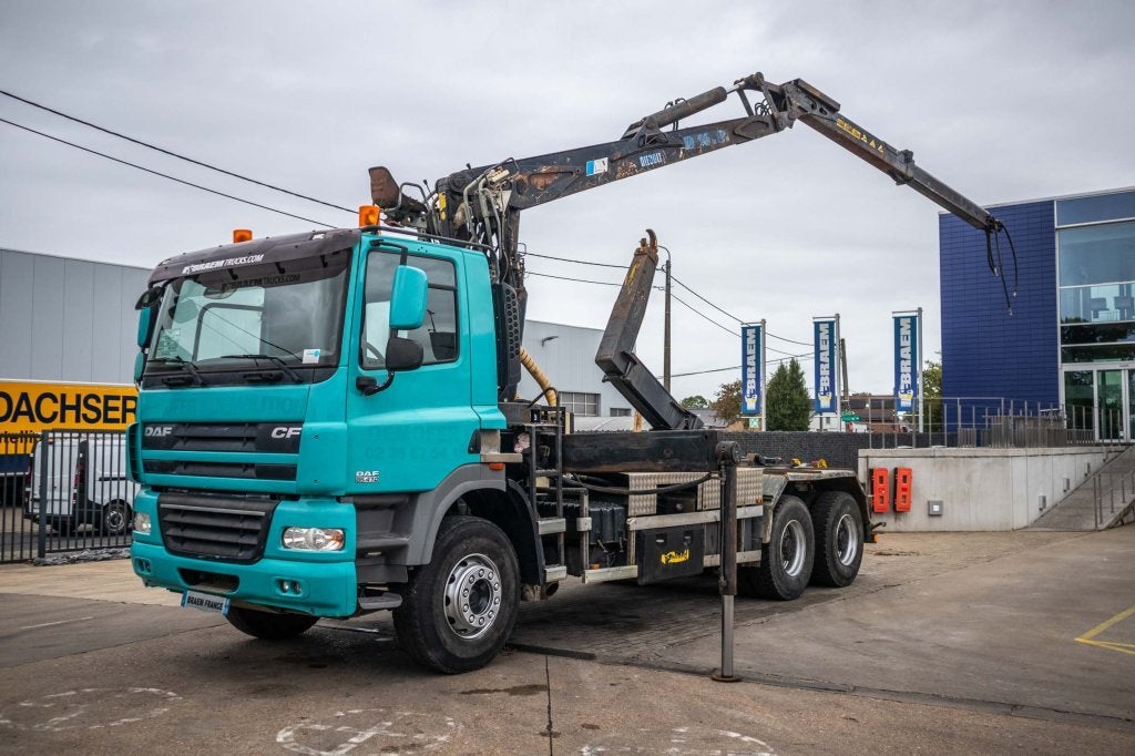DAF CF 85.410+DIEBOLT 16Ton/m, Autos, Euro 5, Achat, Entreprise, 410 ch
