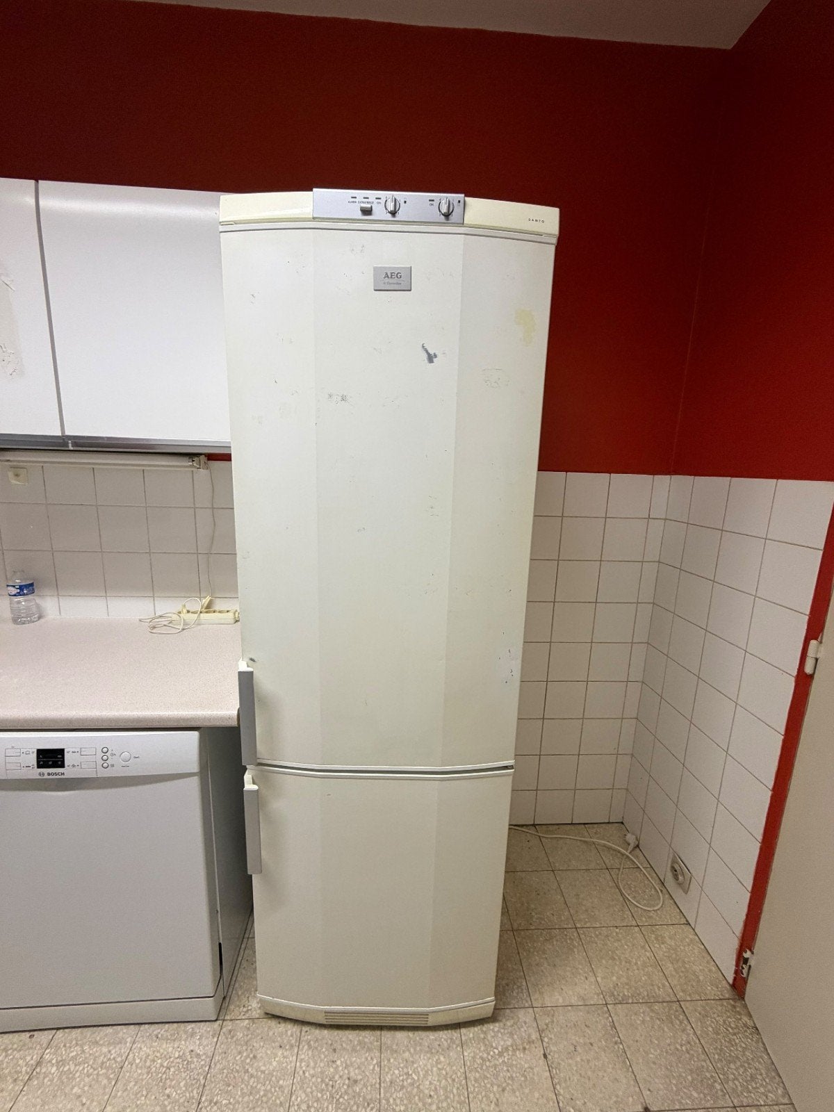 réfrigérateur-congélateur AEG Santo 60322 KG, Electroménager, 200 litres ou plus, Enlèvement, Utilisé, Avec compartiment congélateur